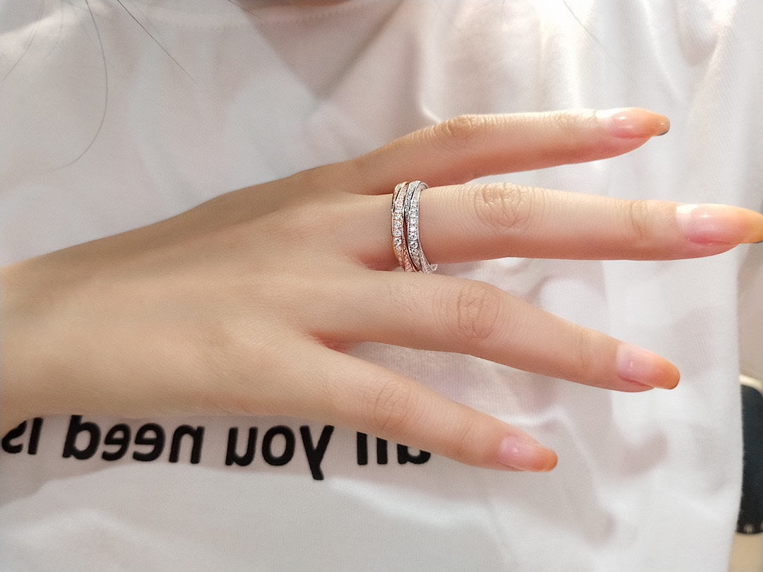 [⭐JeweliWhal]SPIRAL DIAMOND RING