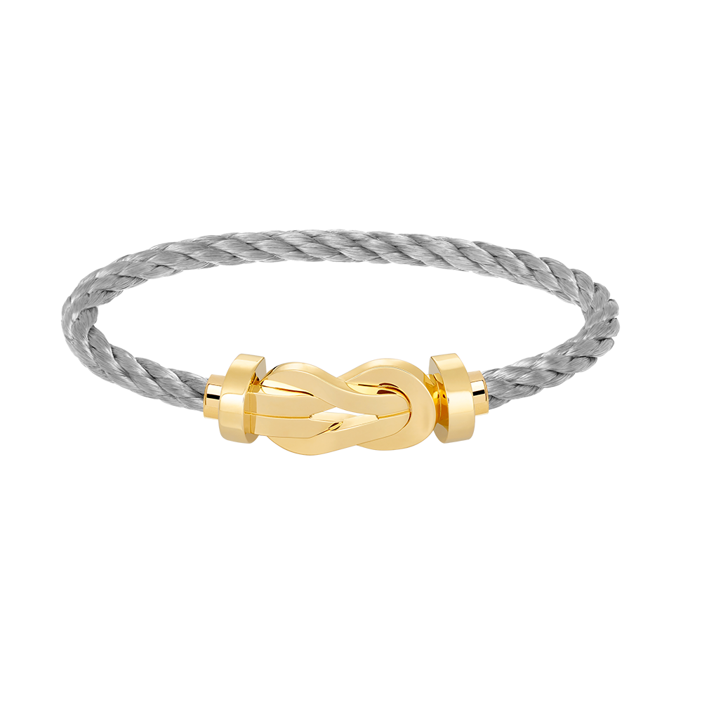 [⭐⭐JeweliWhal]CHANCE LARGE 8 FIGURE BUCKLE NO DIAMOND BRACELET GOLD