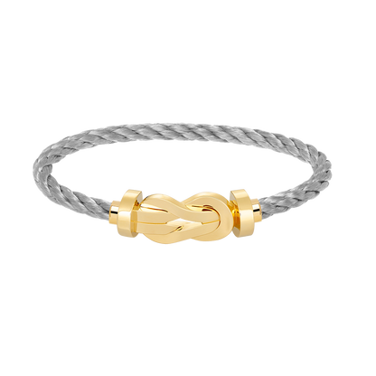 [⭐⭐JeweliWhal]CHANCE LARGE 8 FIGURE BUCKLE NO DIAMOND BRACELET GOLD