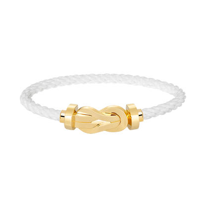 [⭐⭐JeweliWhal]CHANCE LARGE 8 FIGURE BUCKLE NO DIAMOND BRACELET GOLD
