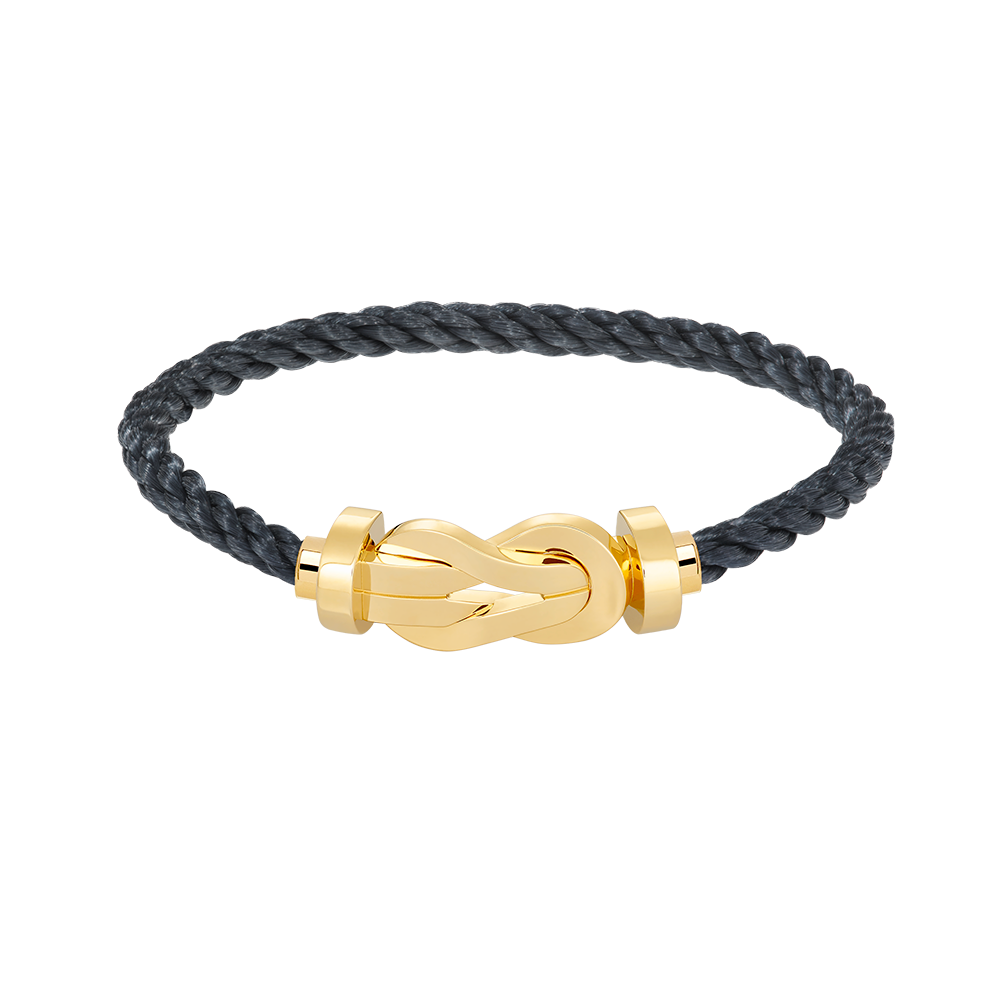 [⭐⭐JeweliWhal]CHANCE LARGE 8 FIGURE BUCKLE NO DIAMOND BRACELET GOLD