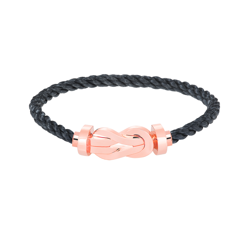 [⭐⭐JeweliWhal]CHANCE LARGE 8 FIGURE BUCKLE NO DIAMOND BRACELET ROSE GOLD