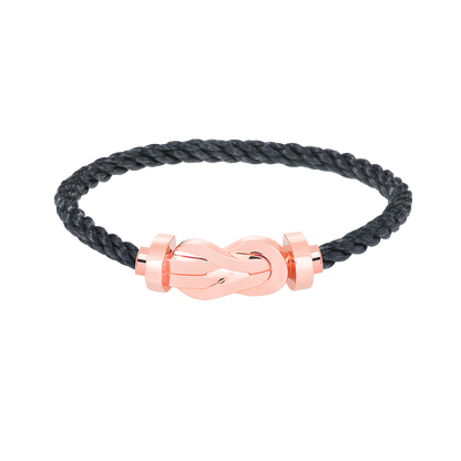 [⭐⭐JeweliWhal]CHANCE LARGE 8 FIGURE BUCKLE NO DIAMOND BRACELET ROSE GOLD