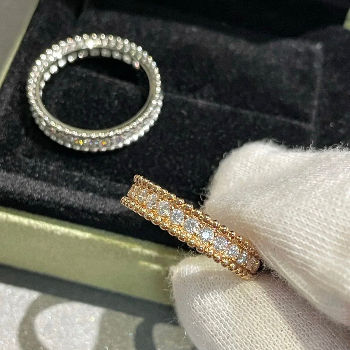 [⭐⭐JeweliWhal]PERLEE DIAMOND ROSE GOLD RING