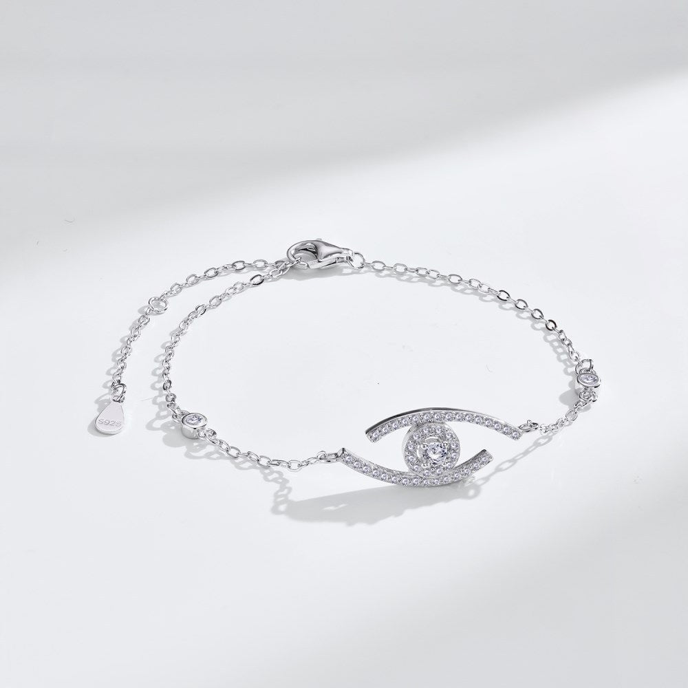 [⭐⭐JeweliWhal]Demo Eye Pave-Set Diamond Bracelet