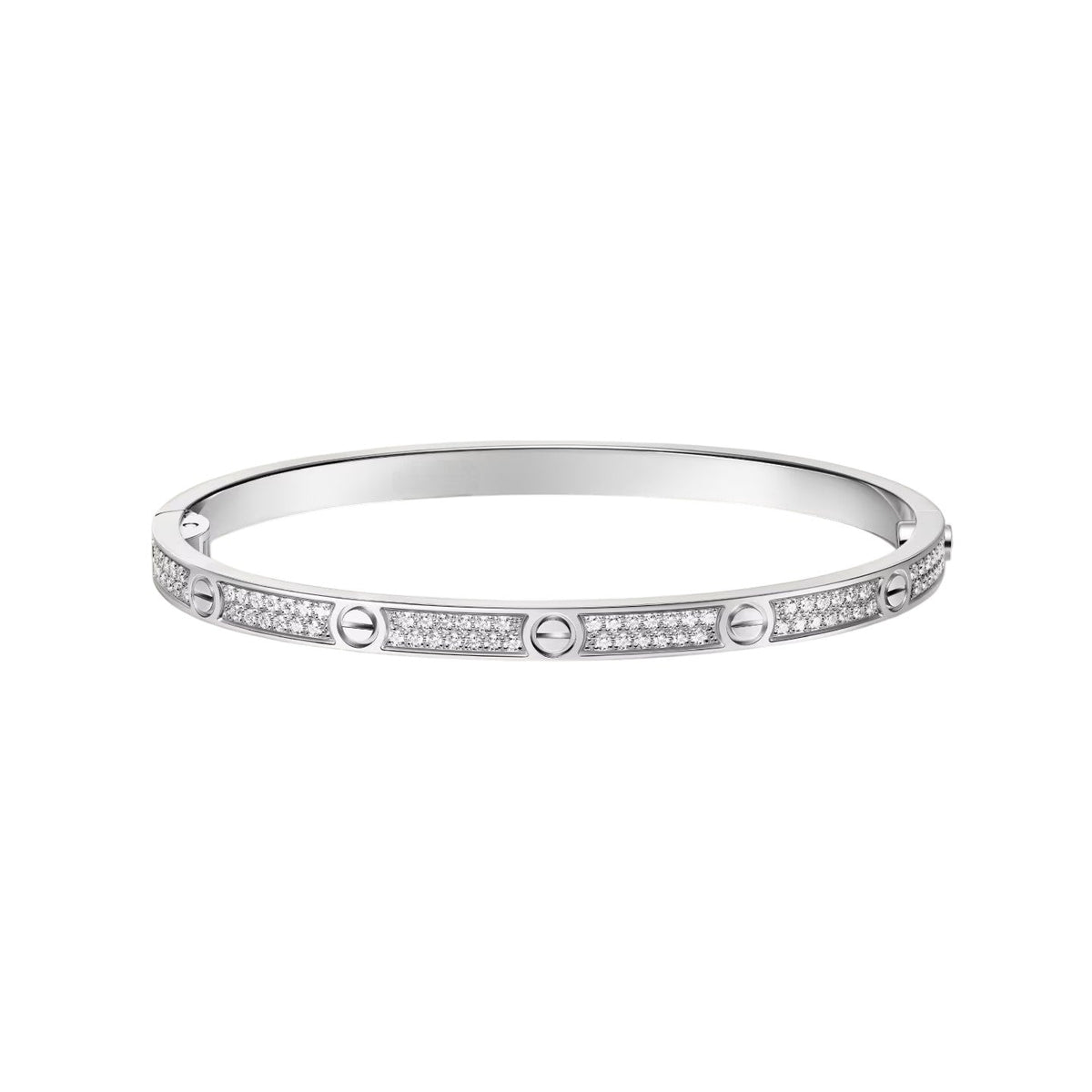 [⭐⭐JeweliWhal]LOVEブレスレット ダイヤモンドパヴェ 3.65MM