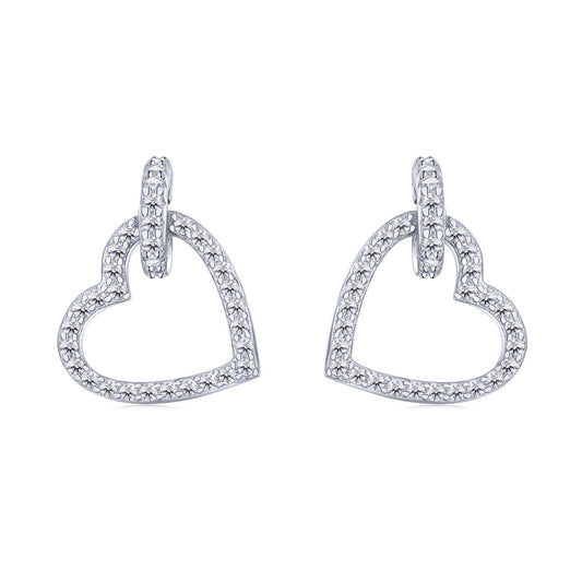 [Manual]Dainty Heart Shape Earrings