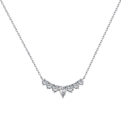 [Manual]Dainty Colorful Heart Necklace