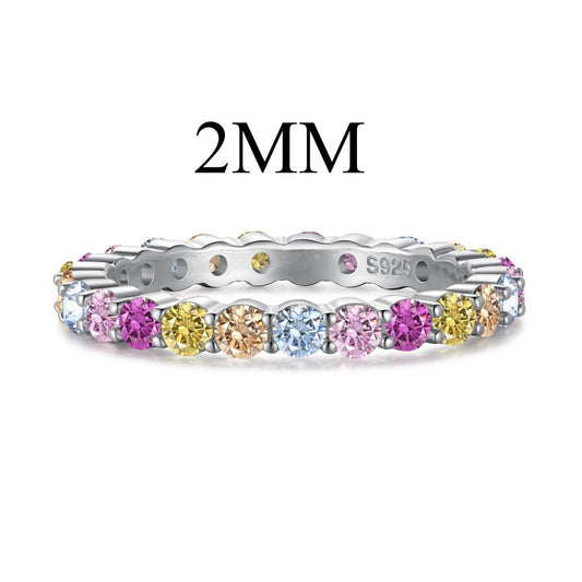 [Manual]Dazzling Resplendent Round Cut Party Ring