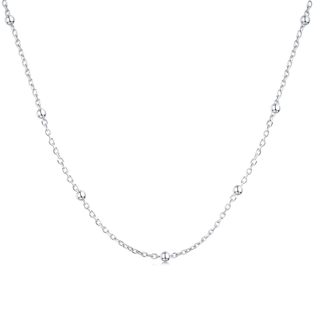 [Manual]Small Bead Clavicle Chain Simple Necklace