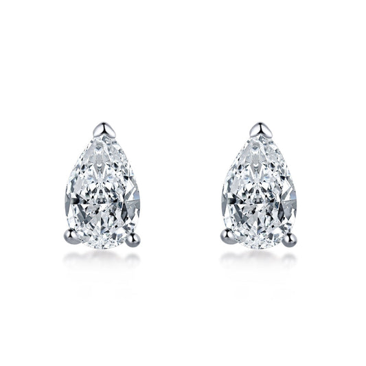 [Manual]Ornate Water Drop Shape Earrings