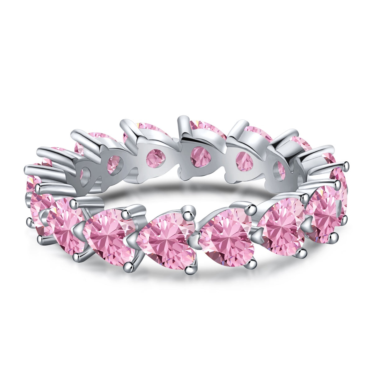 [Manual]0.25 Carat Radiant Romance Heart Cut Lover Ring