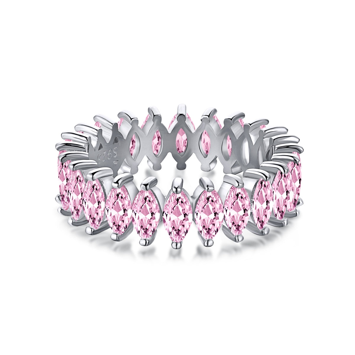 [Manual]Gorgeous Marquise Cut Tennis Ring