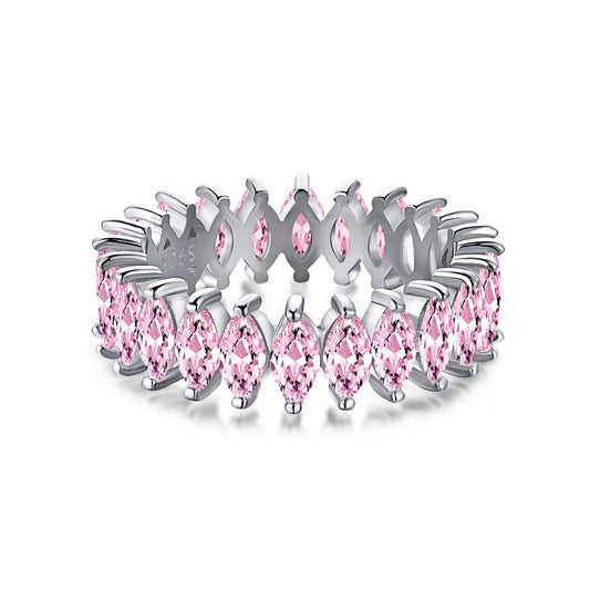 [Manual]Gorgeous Marquise Cut Tennis Ring
