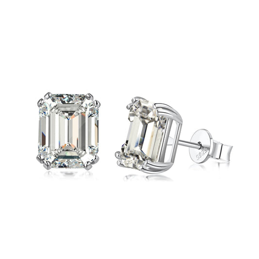 [Manual]Dazzling Square Shape Earrings