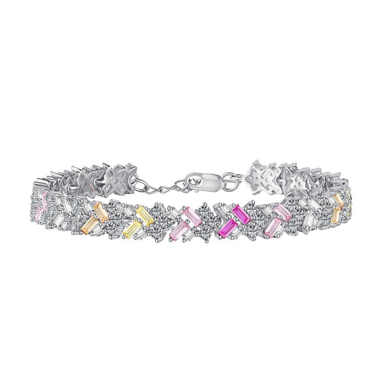 [Manual]Dazzling Unique Multi Shape Daily Bracelet