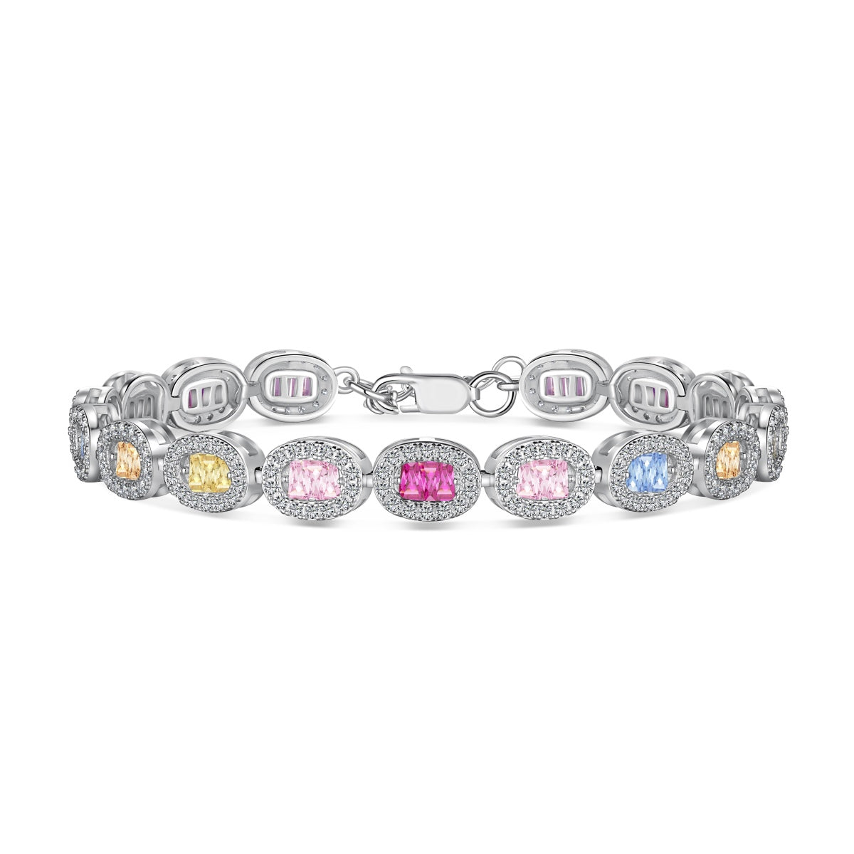[Manual]Exquisite Ornate Emerald Cut Daily Bracelet