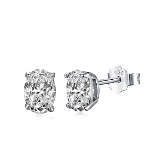 [Manual]Oval Classic Dignified Elegant Earrings