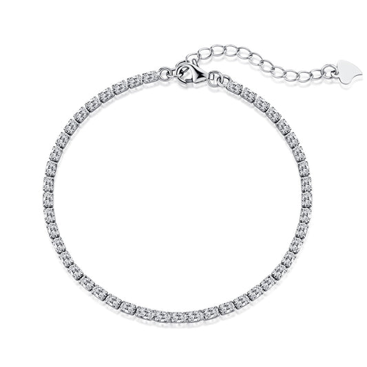 [Manual]Elegant Emerald Cut Daily Bracelet