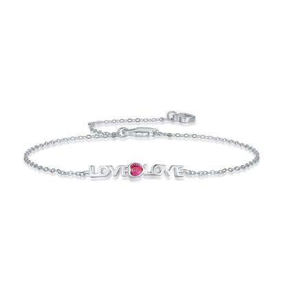 [Manual]Romantic Heart Shape Lover Bracelet