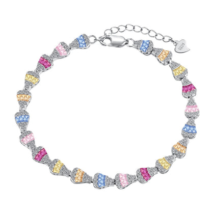 [Manual]Radiant Water Drop Shape Daily Bracelet