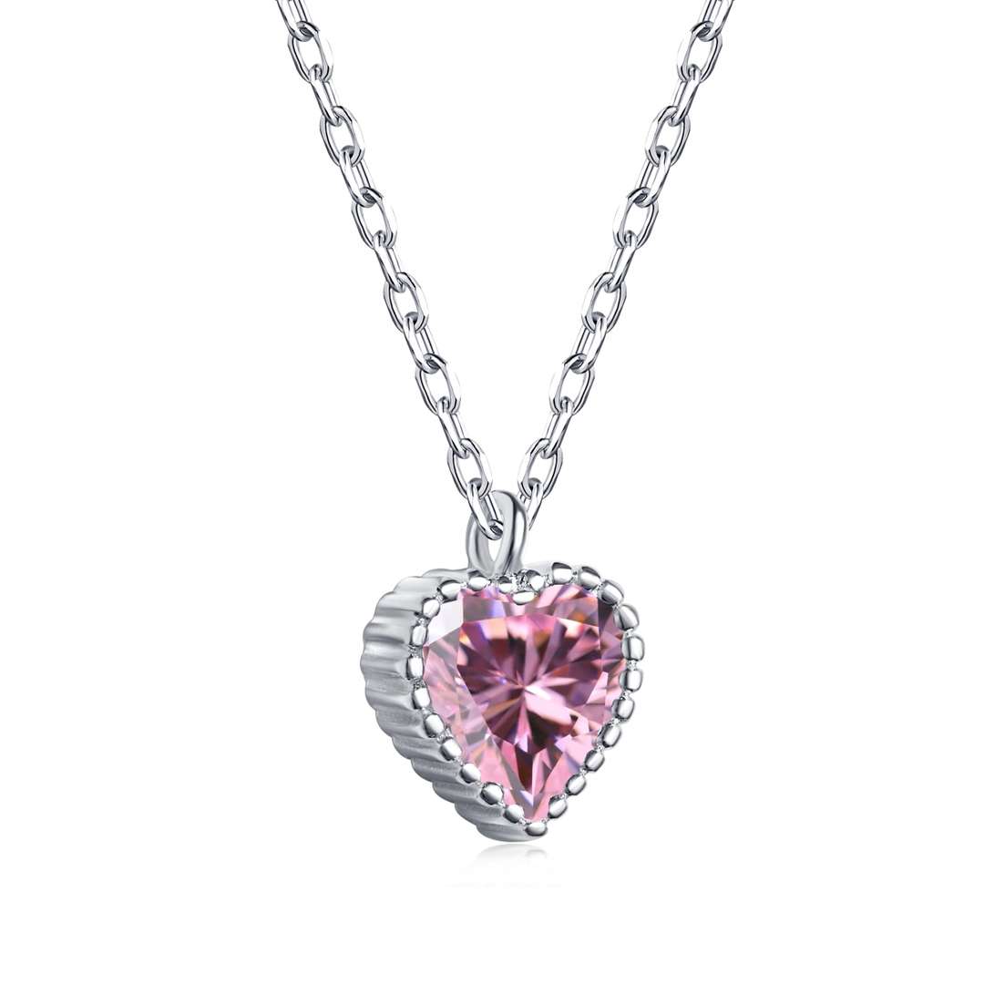 [Manual]Ornate Heart Shape Necklace
