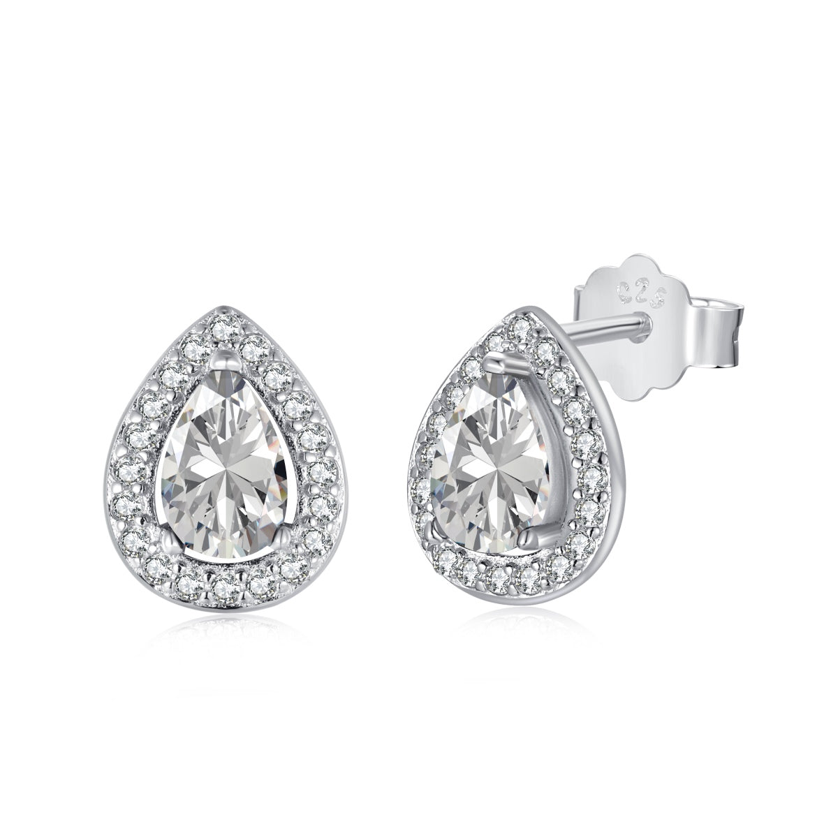 [Manual]Luxurious Water Drop Shape Earrings