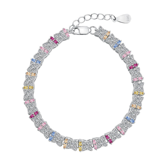 [Manual]Unique Colorful Flower Shape Daily Bracelet
