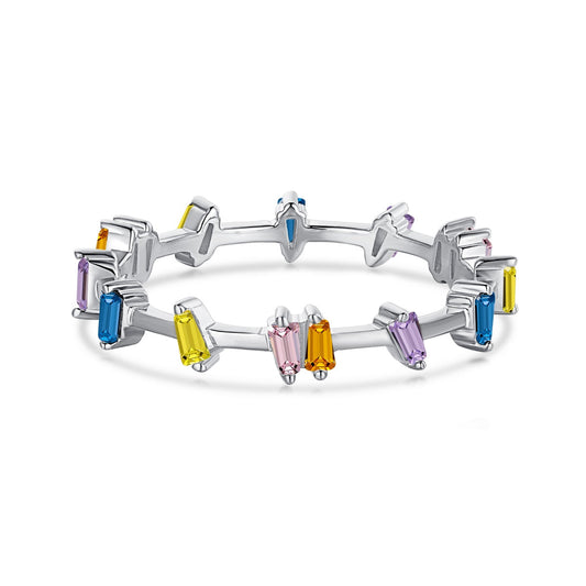 [Manual]Unique Trapezoid Cut Daily Ring