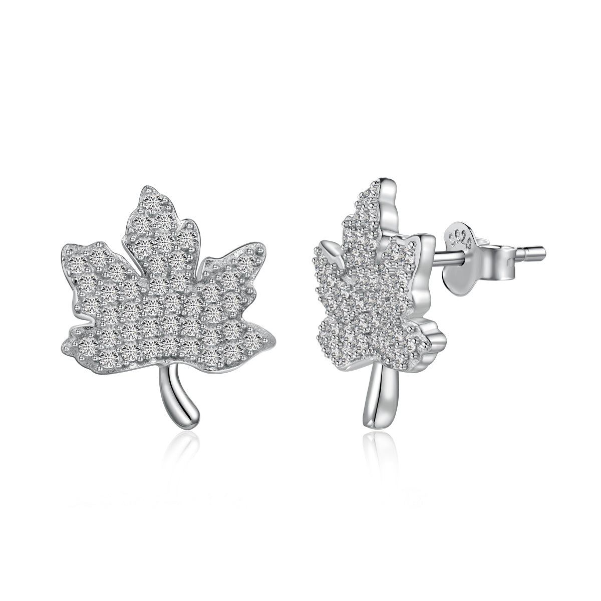 [Manual]Exquisite Maple Leaf Design Earrings