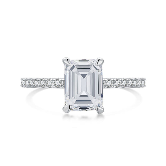[Manual]2.0 Carat Scintillating Ornate Radiant Cut Party Ring