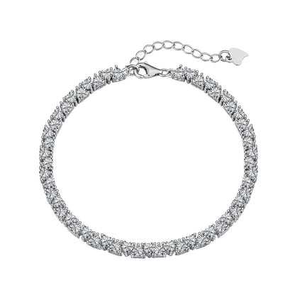 [Manual]Dazzling Romantic Heart Shape Lover Bracelet