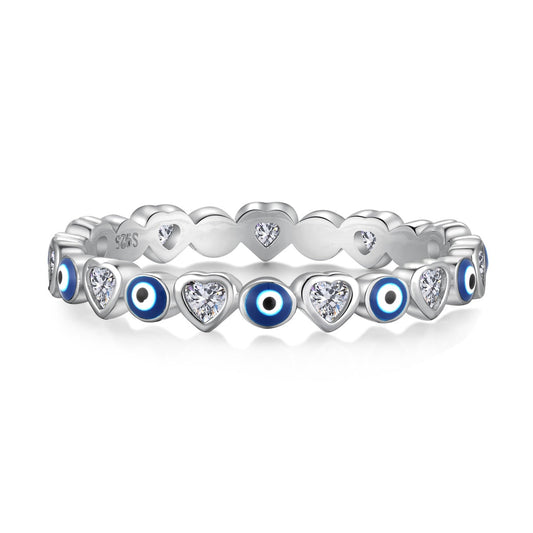 [Manual]Radiant Colorful Round Shape Daily Ring