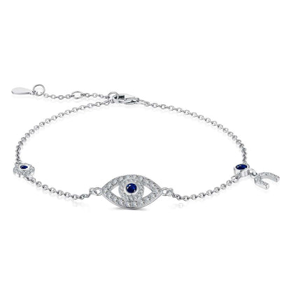 [Manual]Dainty Eye Shape Necklace