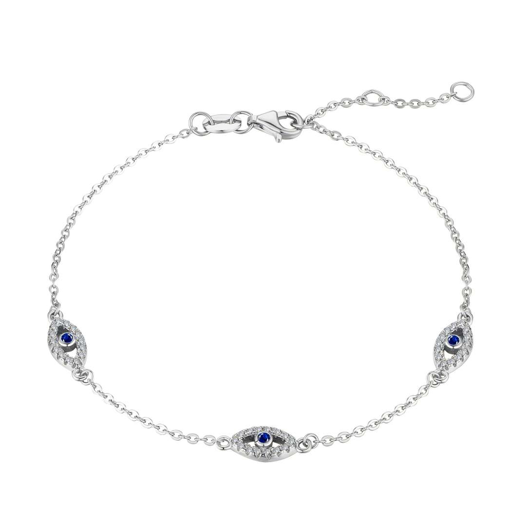 [Manual]Evil Eye Shape Pendent Necklace