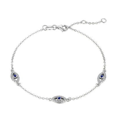 [Manual]Evil Eye Shape Pendent Necklace