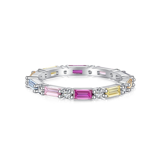 [Manual]Lively In Shades Elegant Radiant Cut Daily Ring