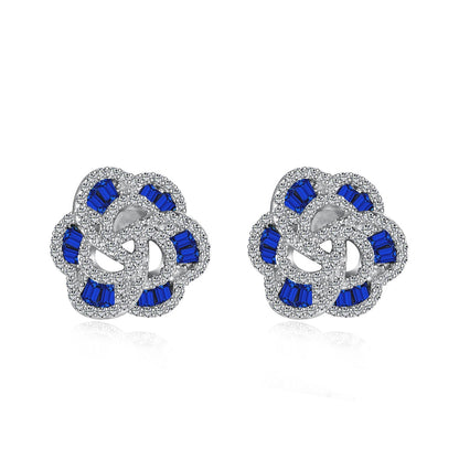 [Manual]Exquisite Flower Shape Daily Earrings