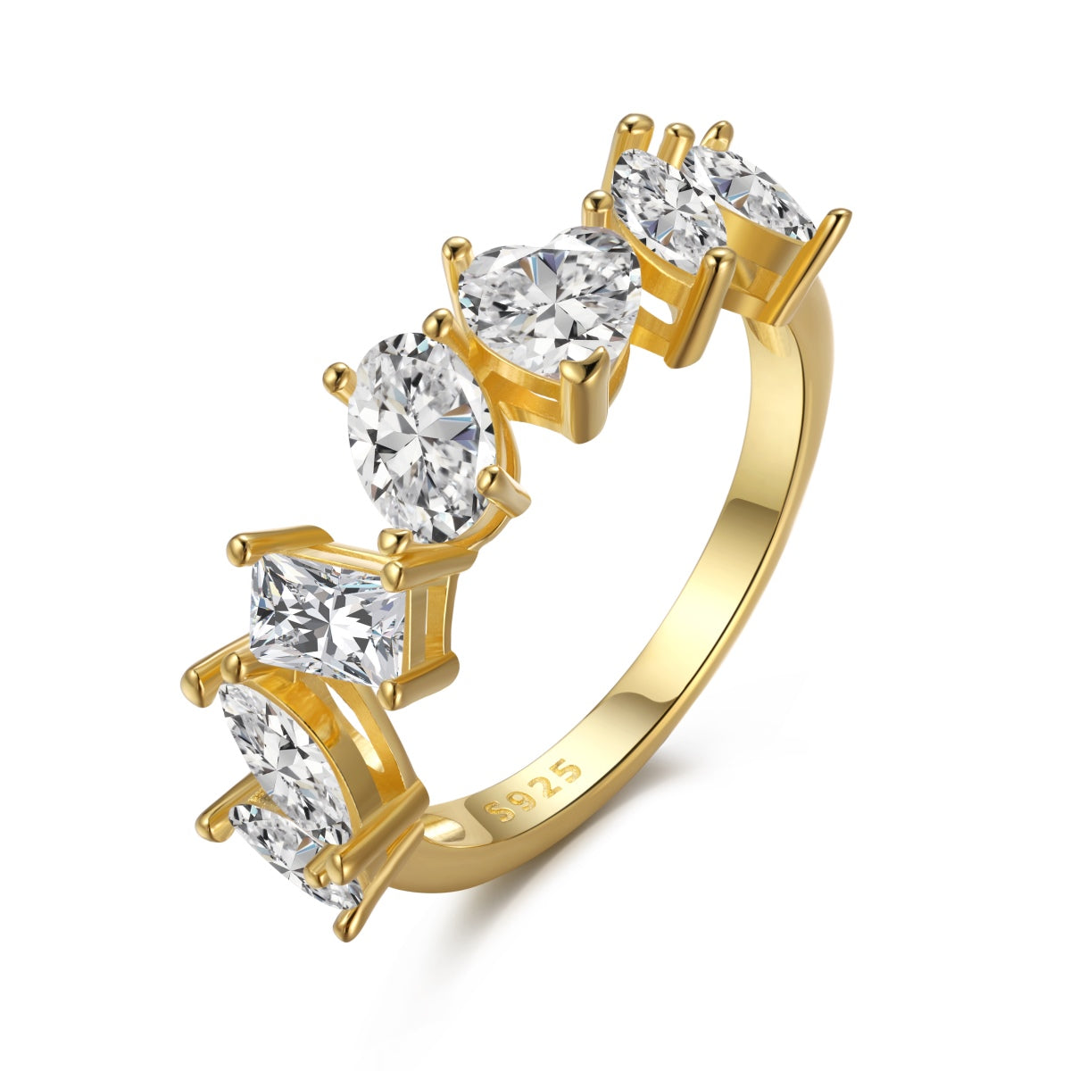 [Manual]Delicate Multi Cut Ring