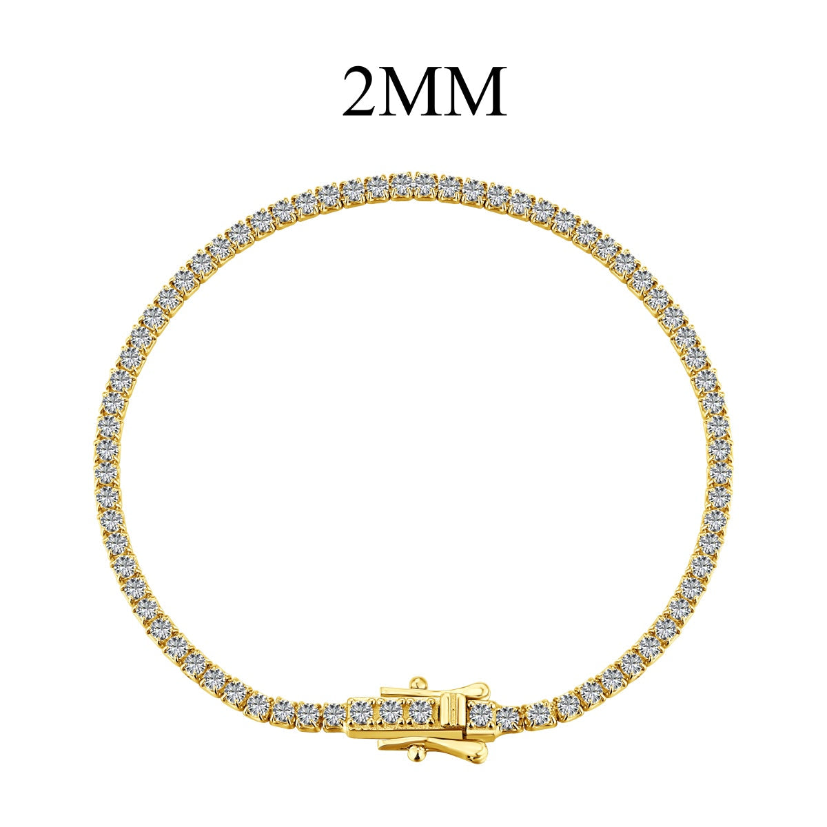 [Manual]Radiant Colorful Round Cut Party Bracelet