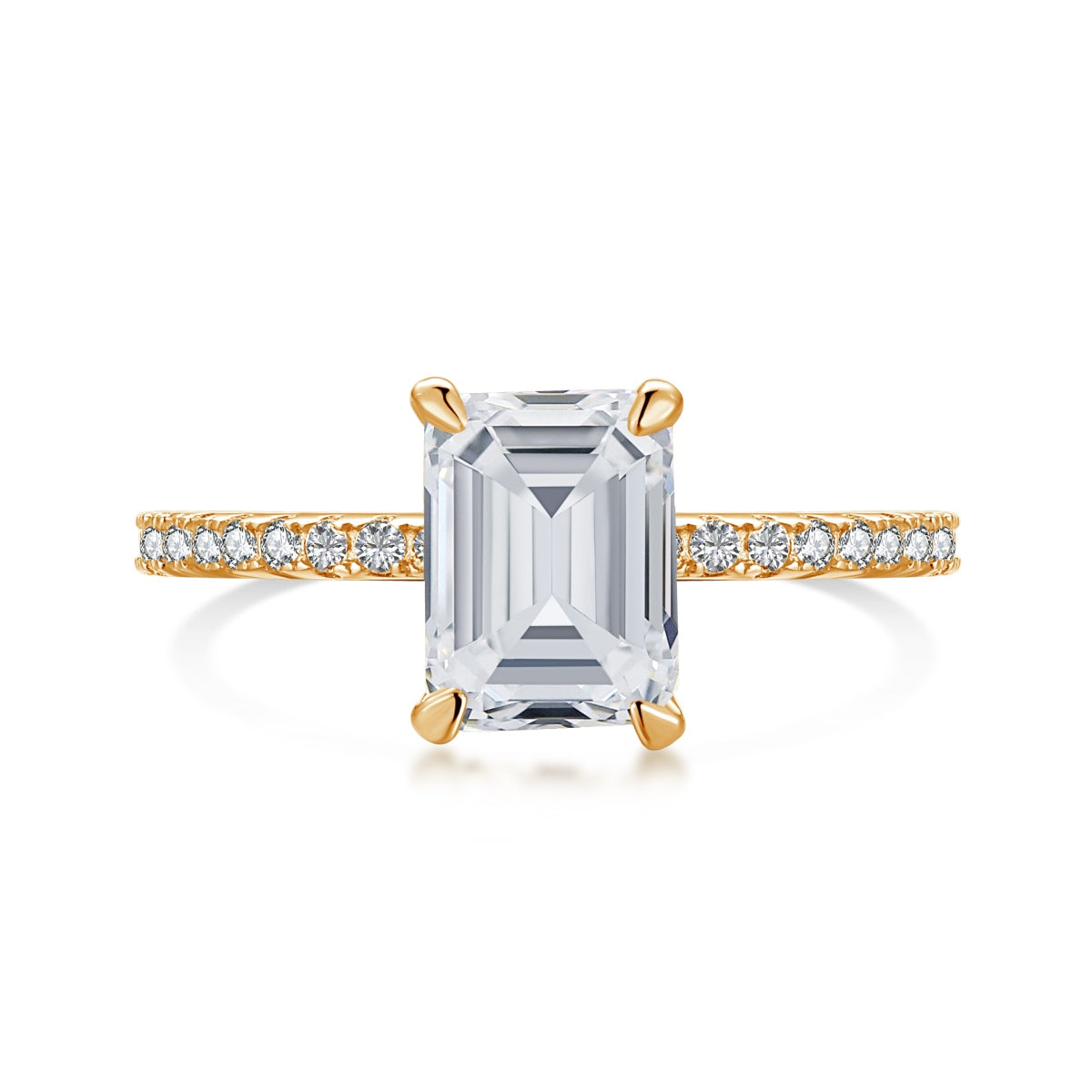 [Manual]2.0 Carat Scintillating Ornate Radiant Cut Party Ring