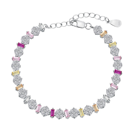 [Manual]Radiant Colorful Round Shape Daily Bracelet