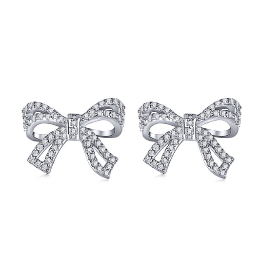 [Manual]Dainty Bow Shape Earrings
