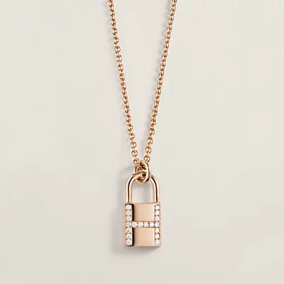 [⭐⭐JeweliWhal]HM ADVANCED NICHE LOCK HEAD NECKLACE DIAMONDS