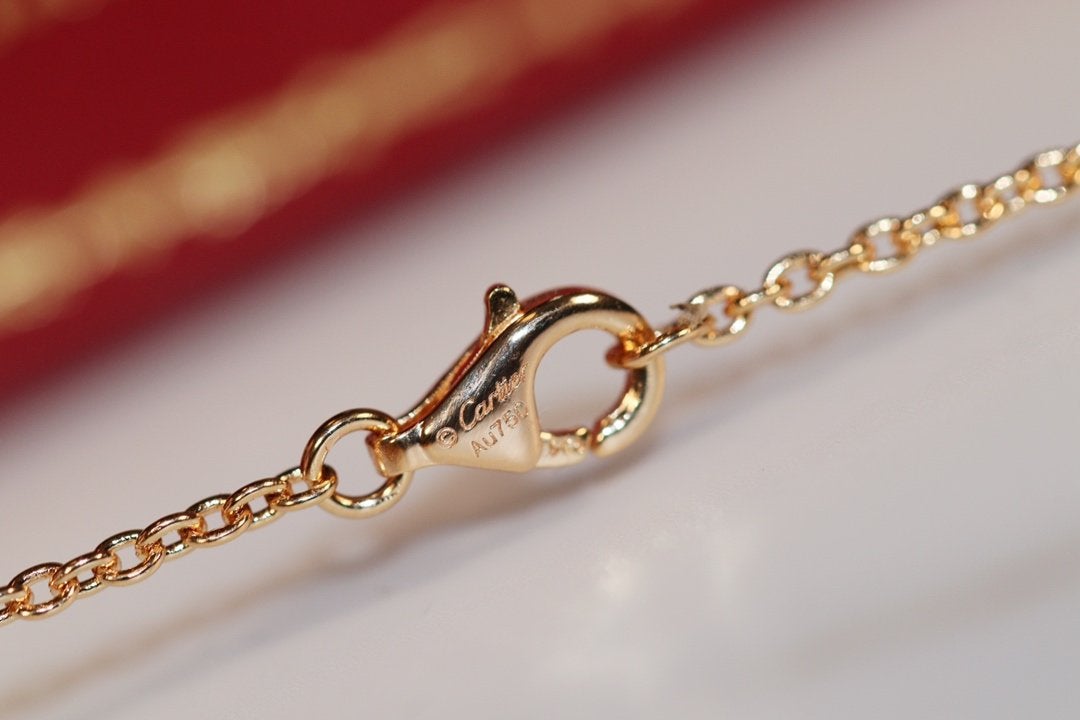 [⭐⭐JeweliWhal]LOVE NECKLACE PINK GOLD AND SILVER