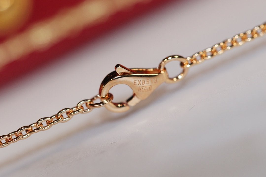 [⭐⭐JeweliWhal]LOVE NECKLACE PINK GOLD AND SILVER