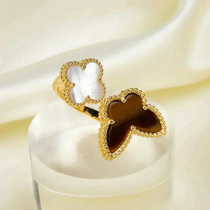 [⭐⭐JeweliWhal]LUCKY BETWEEN THE FINGER RING
