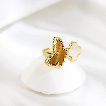 [⭐⭐JeweliWhal]LUCKY BETWEEN THE FINGER RING