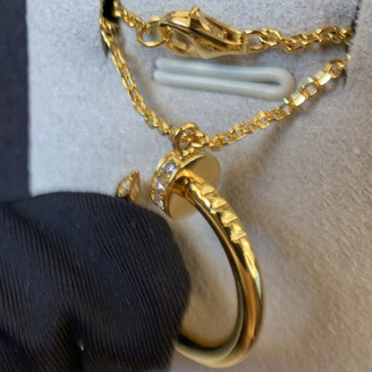 [⭐⭐JeweliWhal]JUSTE ネックレス ゴールド