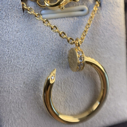 [⭐⭐JeweliWhal]JUSTE ネックレス ゴールド